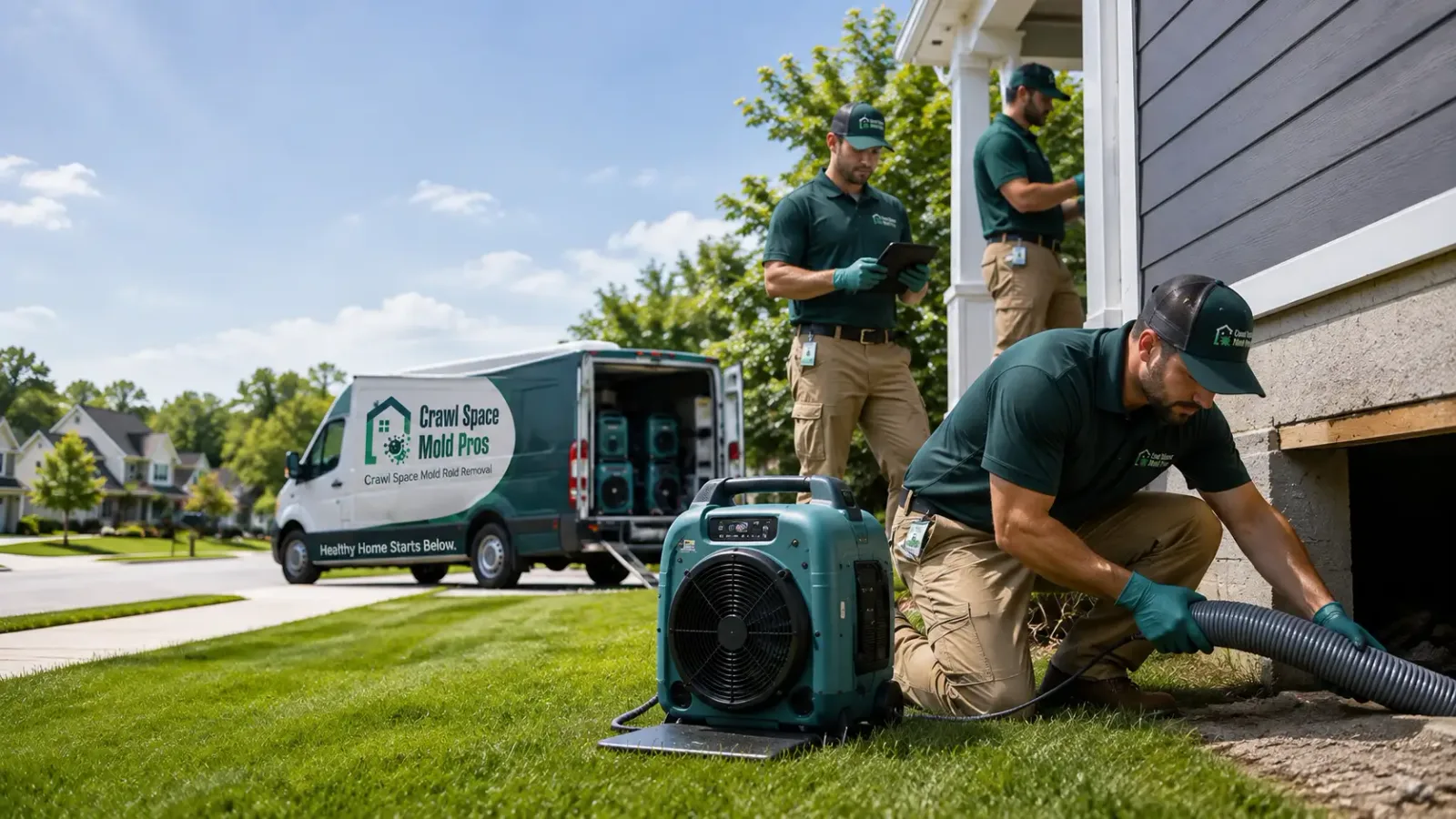 Crawl Space Mold Removal in Pleasantville, NY